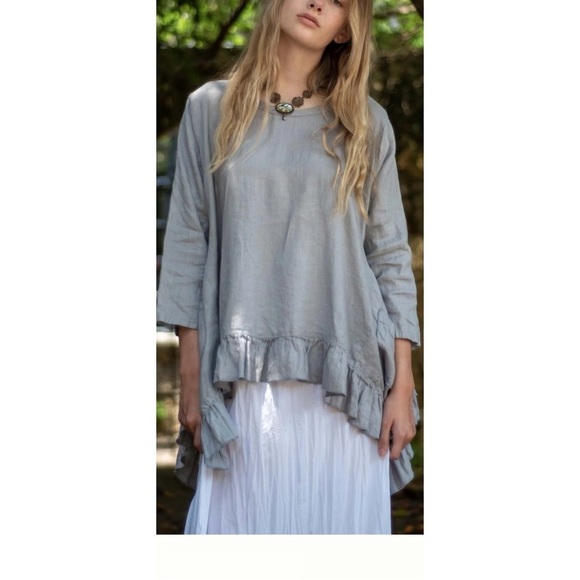 HEART DESIRE |  Roae Garden Top Oatmeal  on XL - Picture 8 of 11